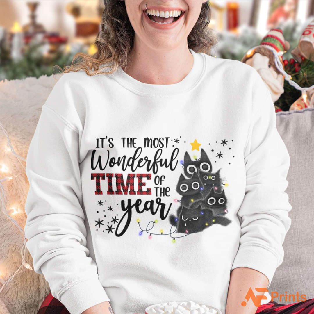 It's The Most Wonderful Time Of The Year, Cats Christmas Shirt