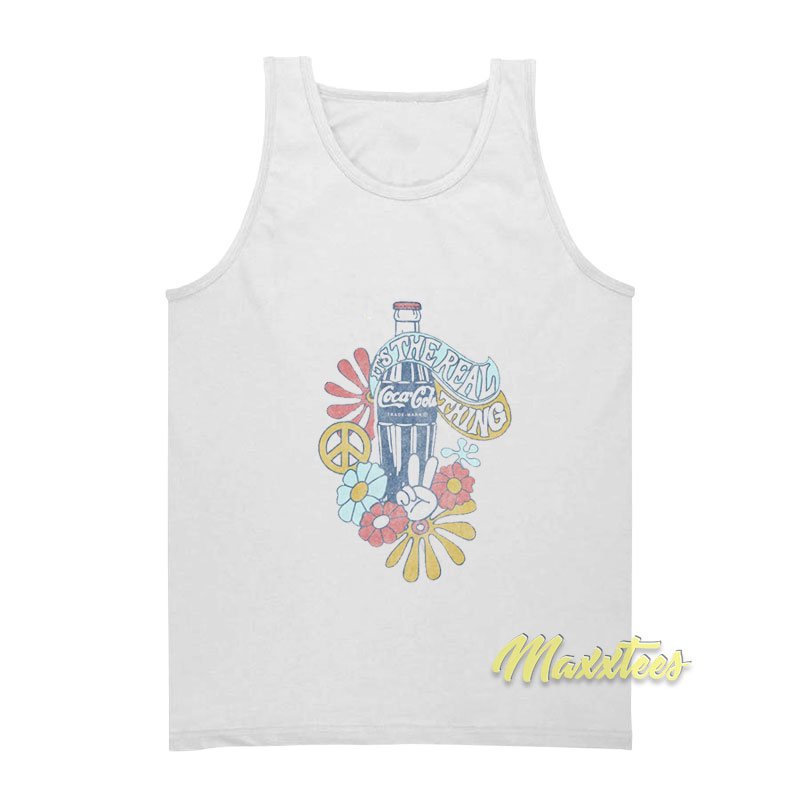 It's The Real Thing Coca Cola Tank Top