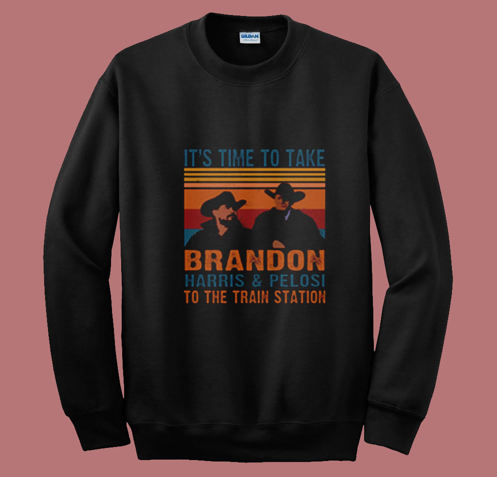 It's Time To Take Brandon Harris And Pelosi Summer Sweatshirt