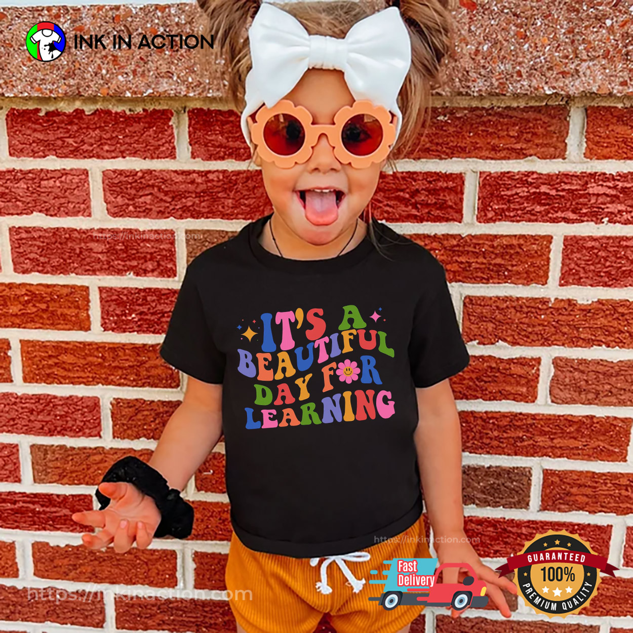 It’s A Beautiful Day For Learning Groovy Comfort Colors T-shirt