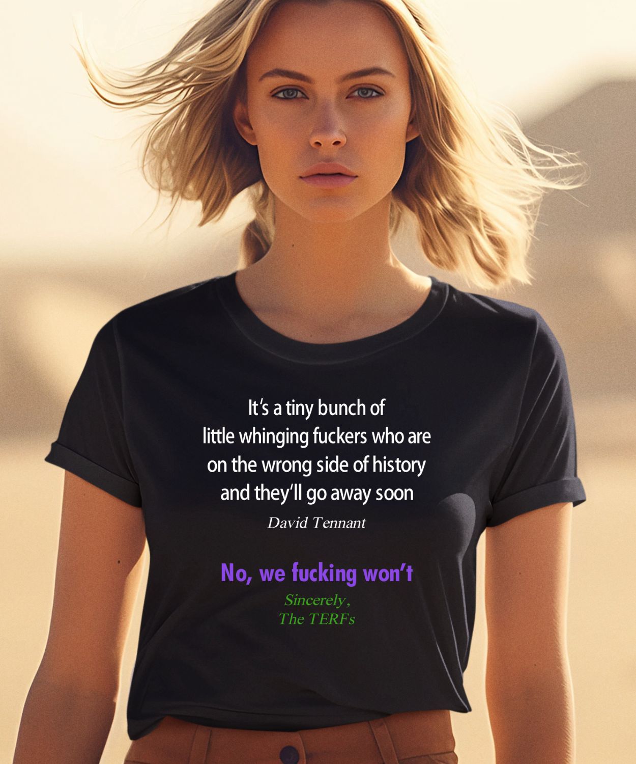 It’s A Tiny Bunch Of Little Whinging Fuckers Who Are On The Wrong Side Of History Shirt