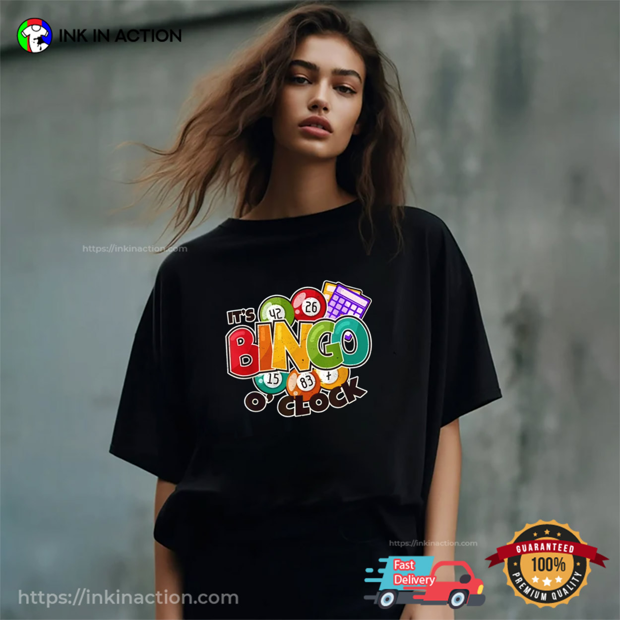 It’s Bingo O’ Clock Bingo Caller Shirt