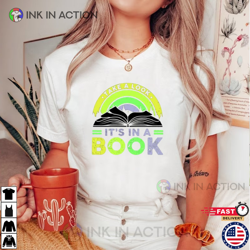 It’s In A Book Book Lovers Shirt