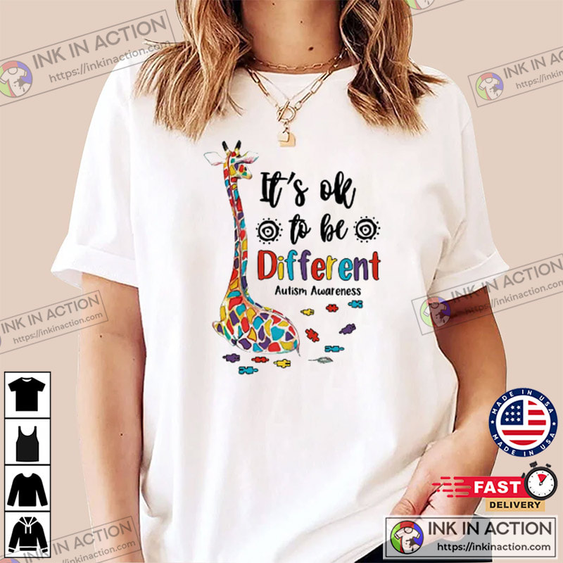 It’s Ok To Be Different Autism Awareness Shirt
