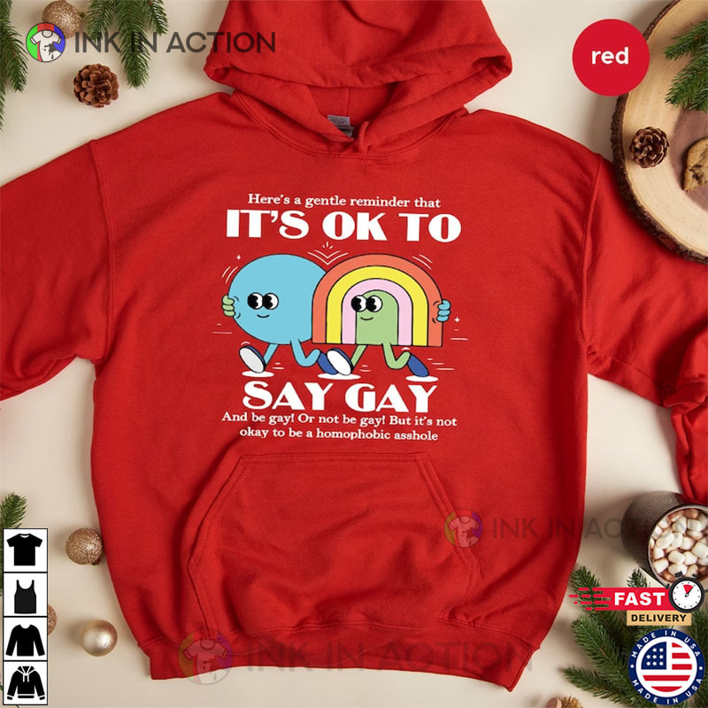 It’s Ok To Say Gay, Pride Month 2023 Shirt