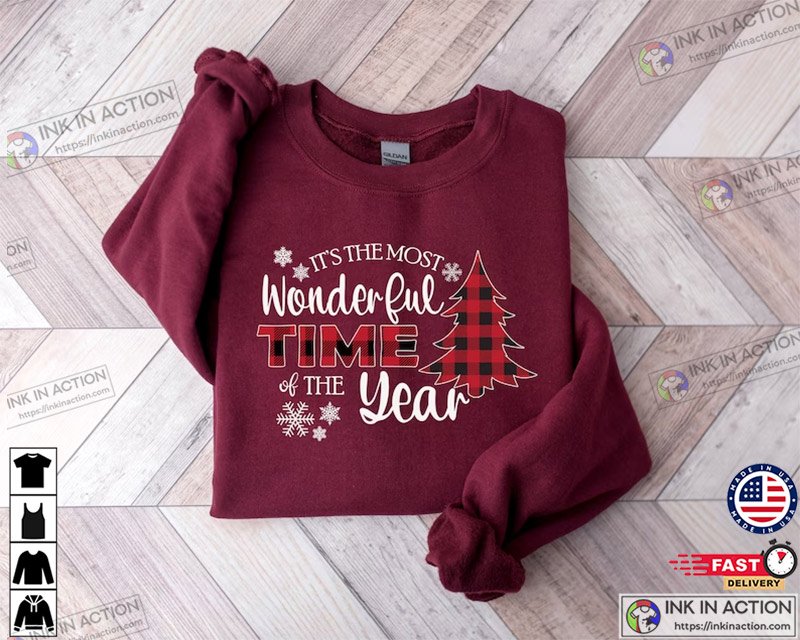 It’s The Most Wonderful Time Of The Year Christmas Shirt