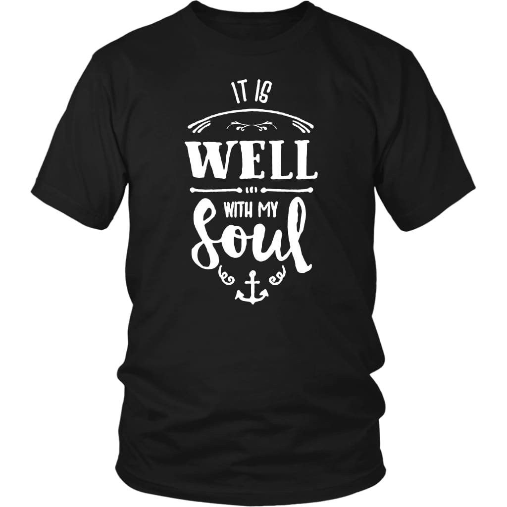 It Is Well With My Soul T Shirt Christian T Shirts