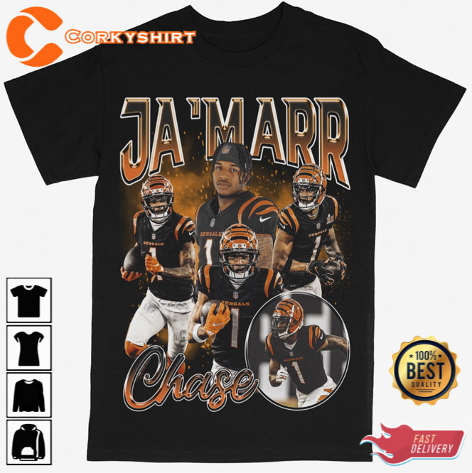 Ja’marr Chase Cincinnati Bengals Tshirt