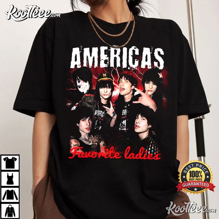 Jake Webber X Johnnie Guilbert America’s Favorite Ladies T-shirt