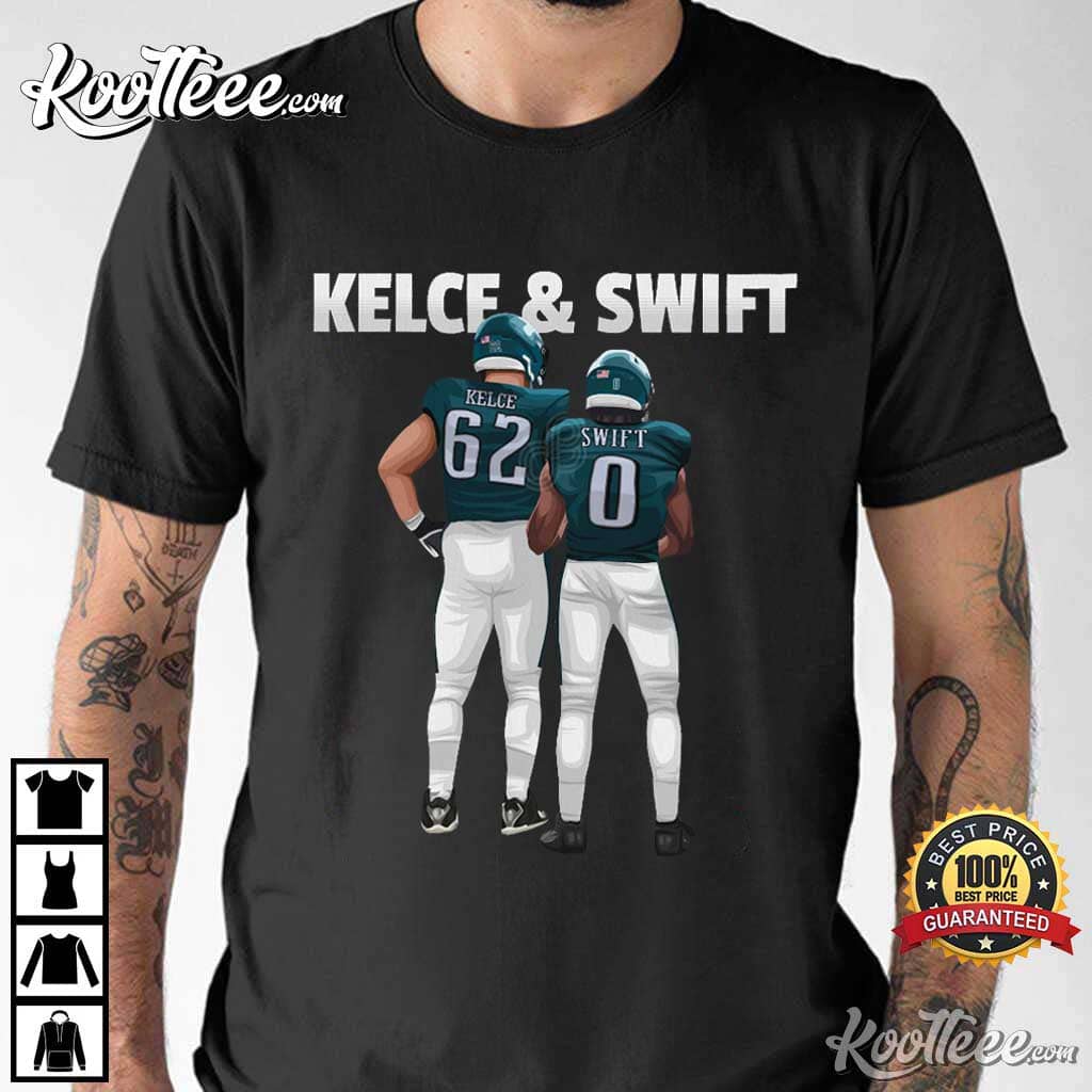 Jason Kelce D’andre Swift Eagles T-shirt
