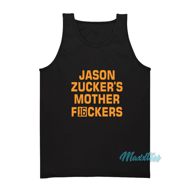Jason Zucker's Mother F16ckers Tank Top
