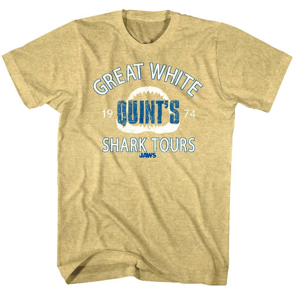 Jaws Quint's Great White Shark Tour 1974 T-shirt