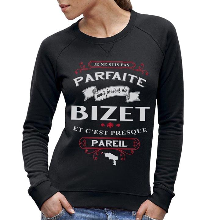 Je Ne Suis Pas Parfaite Mais Je Viens De Bizet Et C'est Presque Pareil Shirt