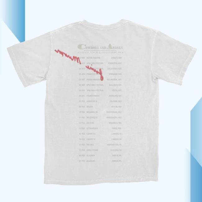 Jessie Murph Merch Store Cowboys & Angels Tour Tee