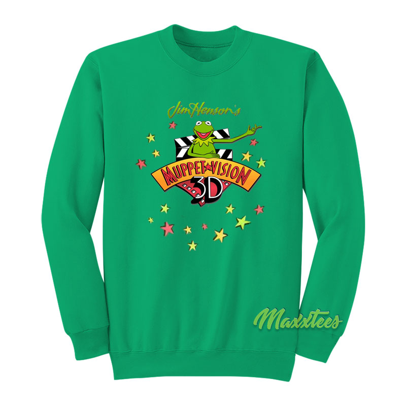 Jim Henson's Muppet Vision 3d Disney Sweatshirt
