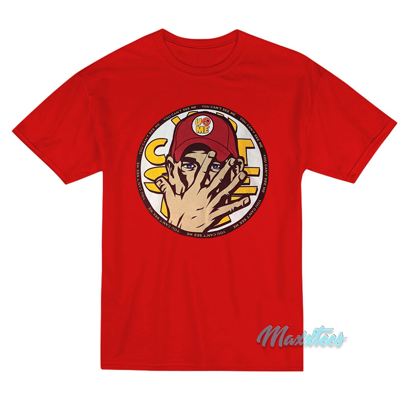 John Cena You Can't See Me T-shirt