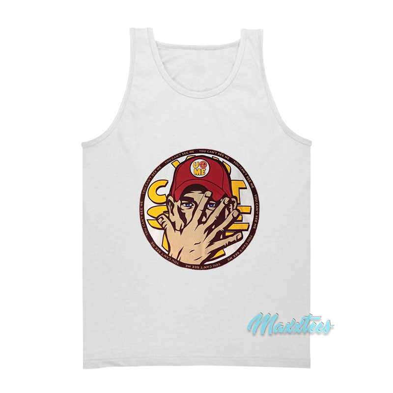 John Cena You Can't See Me Tank Top
