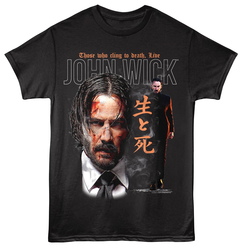 John Wick Those Who Cling To Death Men's T Shirt