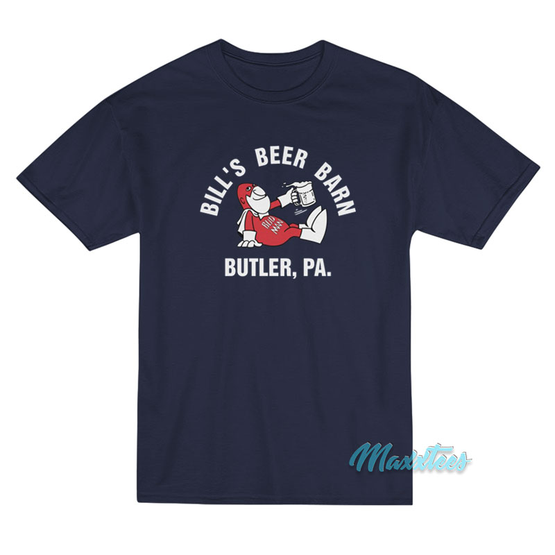 Johnny Knoxville Bill's Beer Barn Butler Pa T-shirt