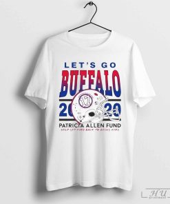 Josh Allen Let's Go Buffalo 2020 Patricia Allen Fund Shirt