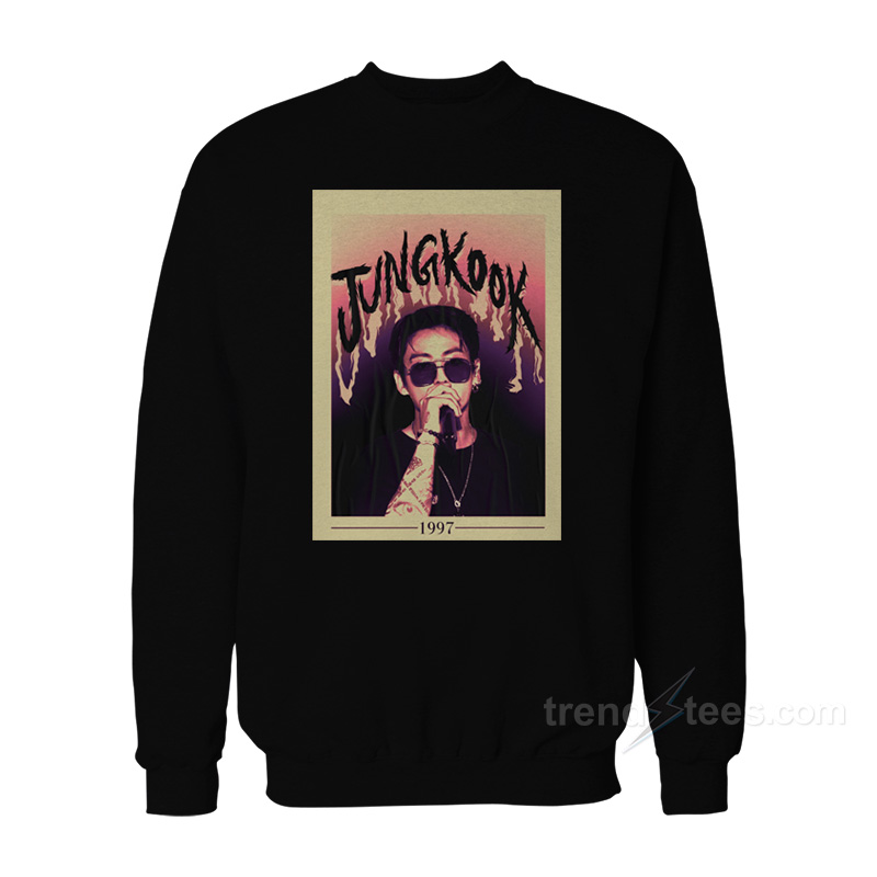 Jungkook '97 Poster Sweatshirt