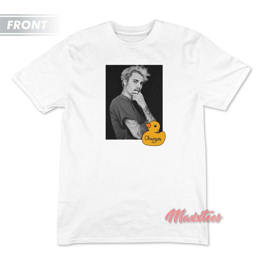 Justin Bieber Changes Duck & Bear T-shirt