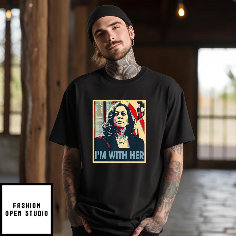 Kamala Harris For President I’m With Her 2024 T-shirt