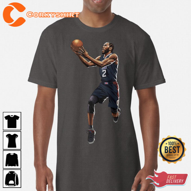 Kawhi Leonard 2 Basketball – The Klaw New Seasons T-shirt