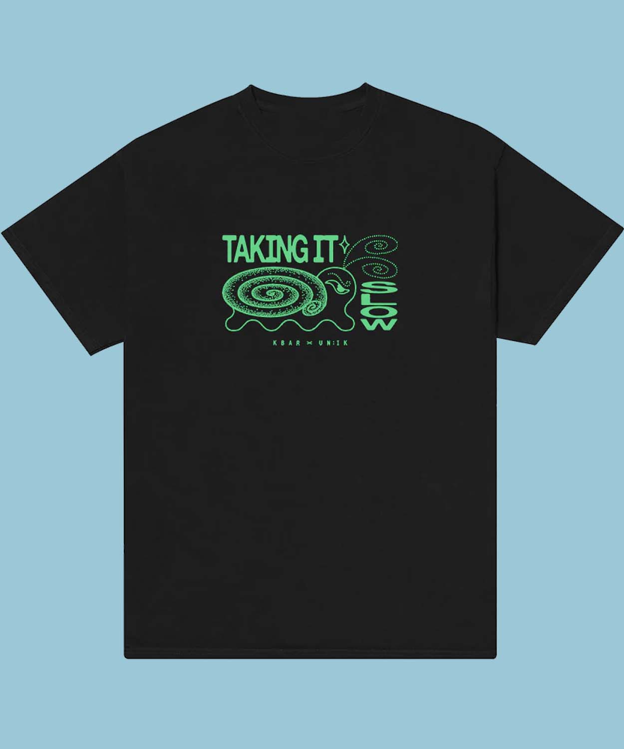Kbar X Un Ik ‘taking It Slow’ Tee – Black