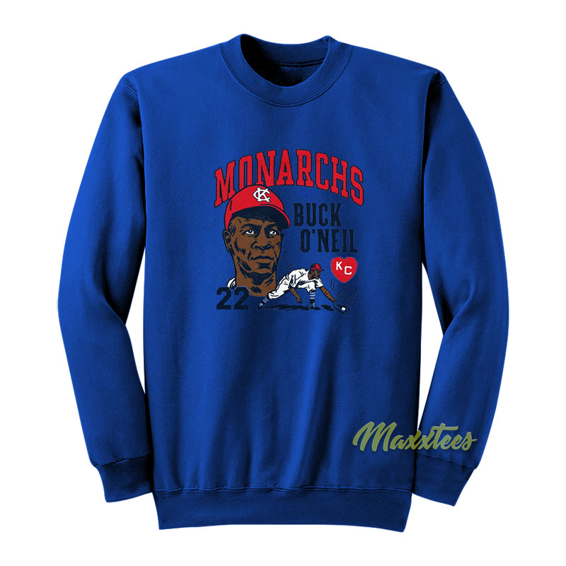 Kc Monarch Buck O'neil Sweatshirt