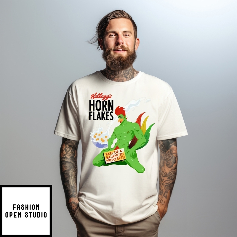 Kellogg’s Horn Flakes Part Of A Balanced Breakfast T-shirt