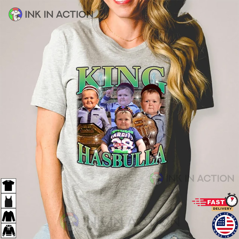 King Hasbulla 90’s Style Shirt, Twitter Meme