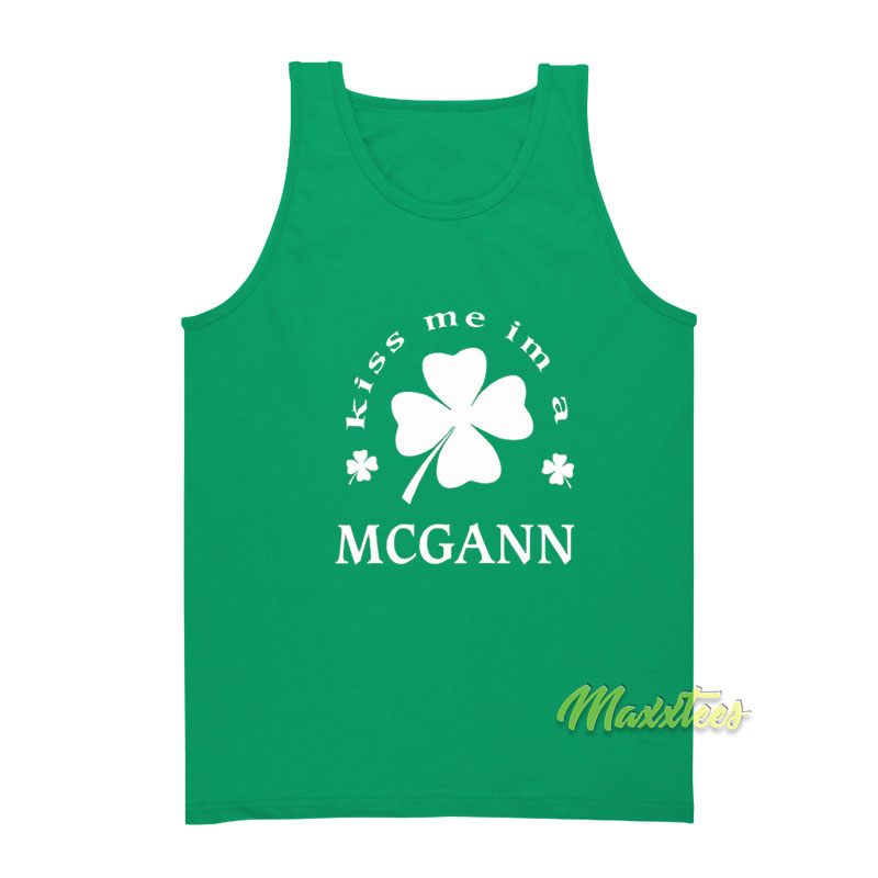 Kiss I'm A Mcgann Tank Top