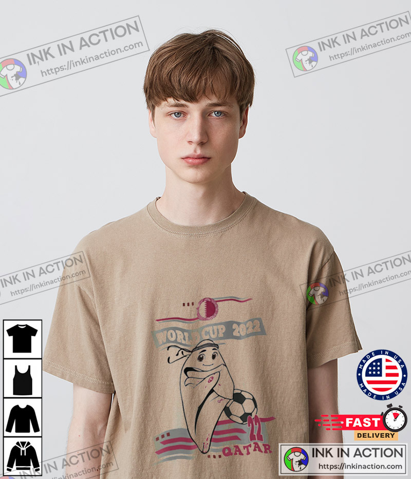 La’eeb Qatars Fifa World Cup Mascot Shirt Qatar 22 Classic Shirt World Cup 2022 T-shirt