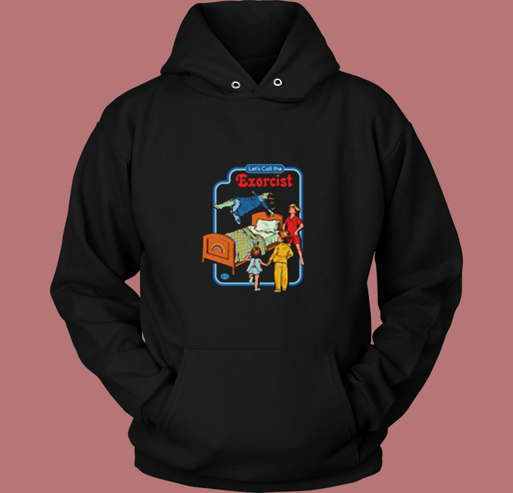 Let's Call The Exorcist Cool Vintage Hoodie