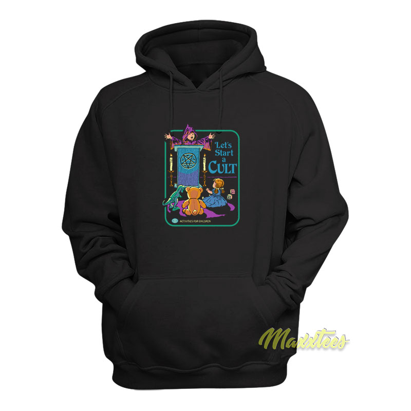 Let's Start A Cult Activities For Children Hoodie