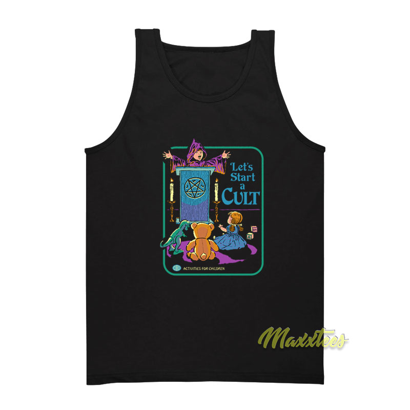 Let's Start A Cult Activities For Children Tank Top