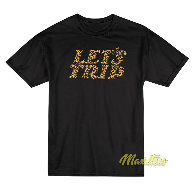 Let's Trip Leopard T-shirt