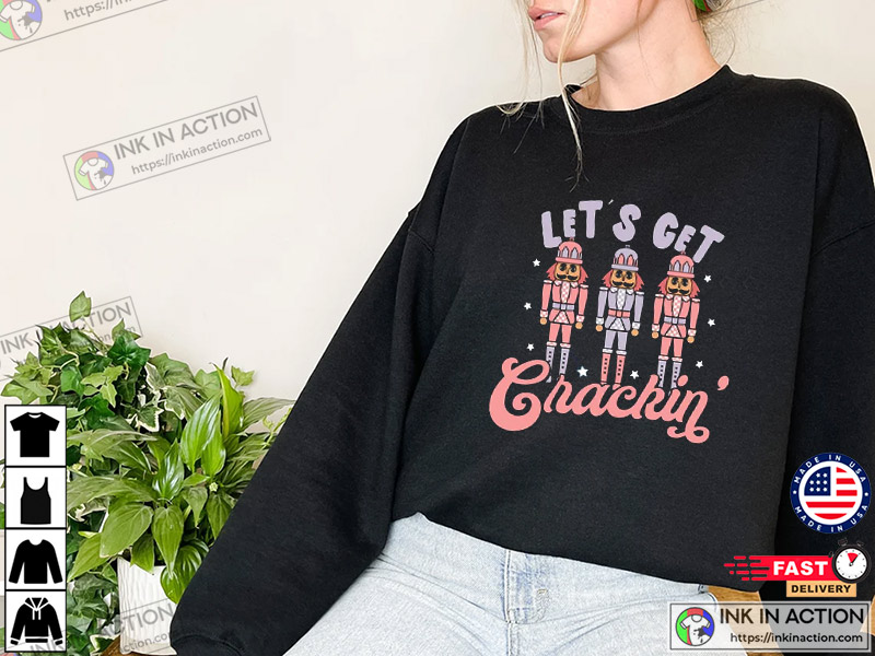 Let’s Get Crackin’ Shirt, Retro Holiday Shirt