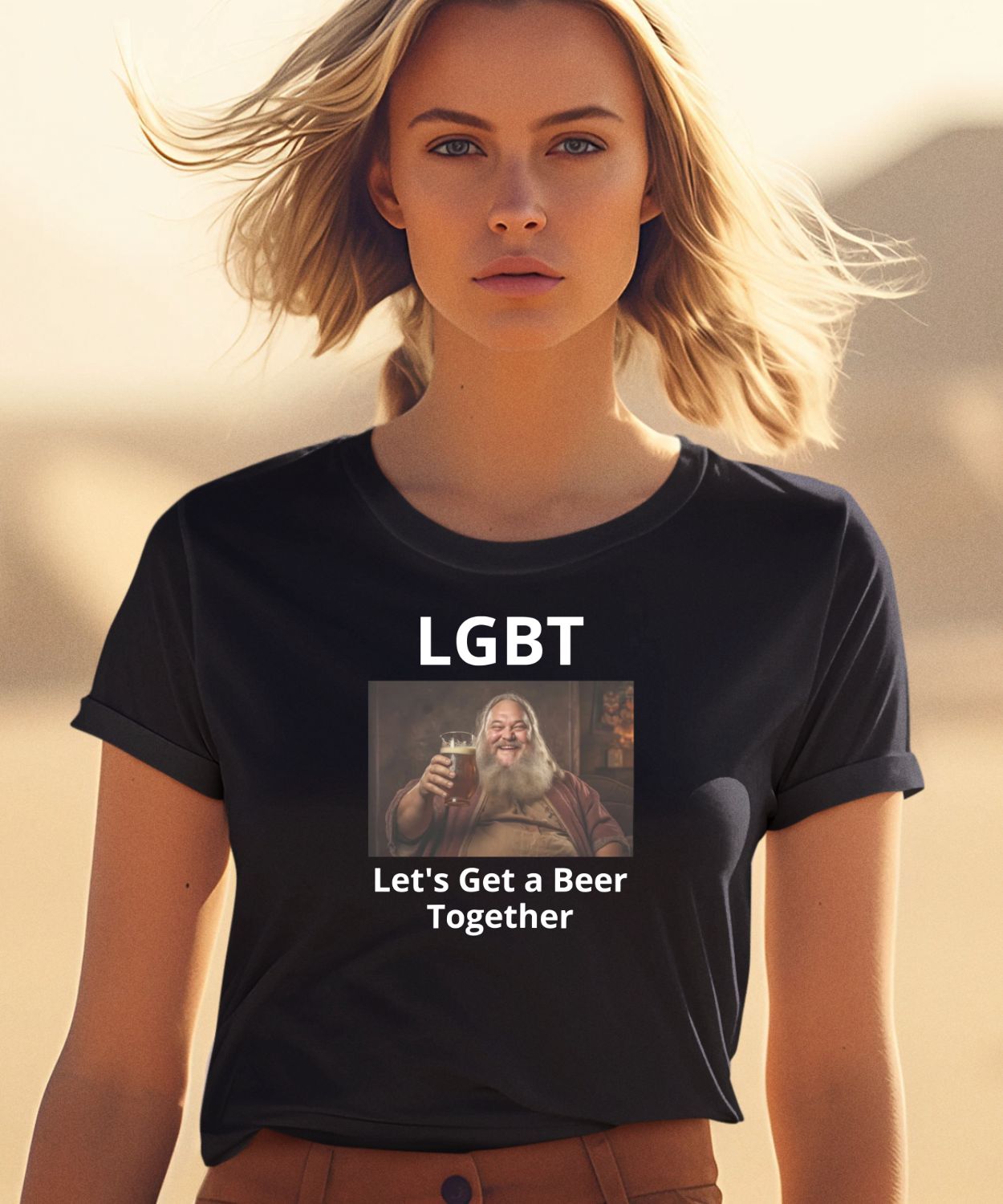 Lgbt Let’s Get A Beer Together Shirt