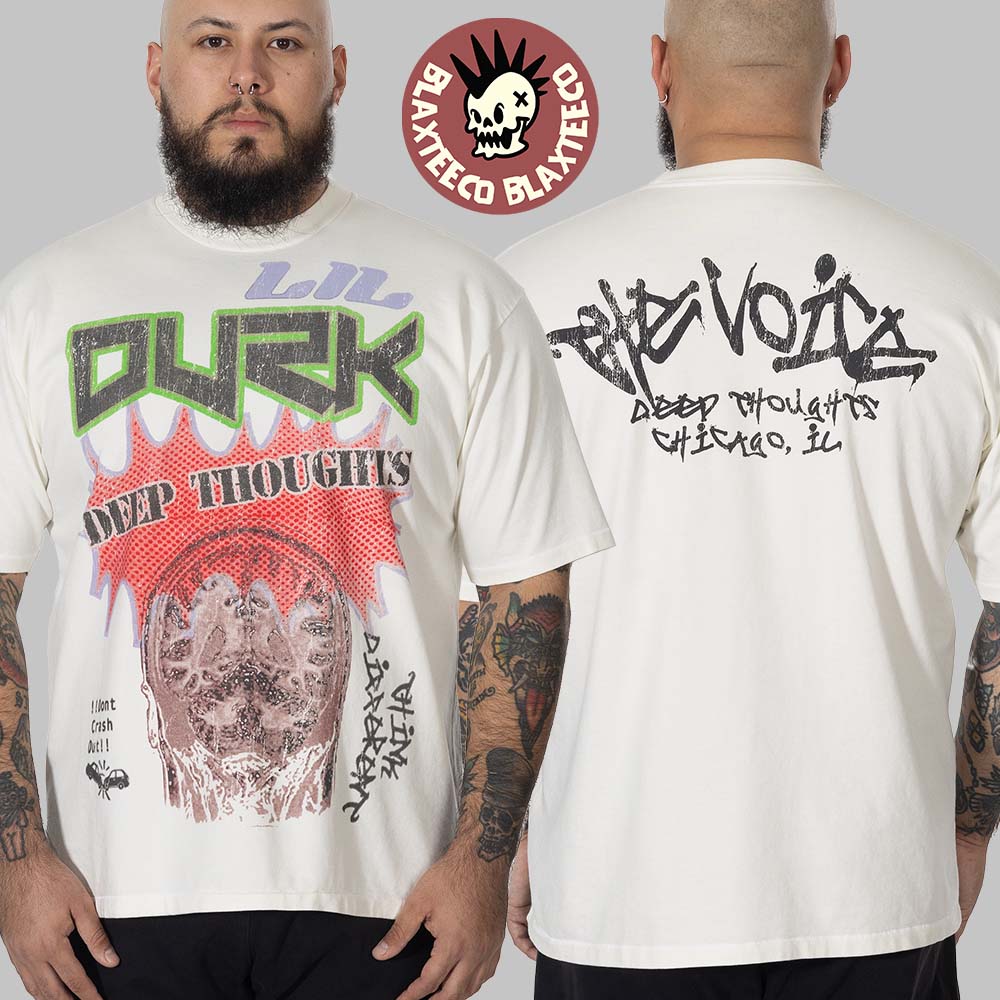 Lil Durk Deep Thoughts Chicago Illinois New Merchandise 2025 Don’t Crash Out Two Sides T-shirt