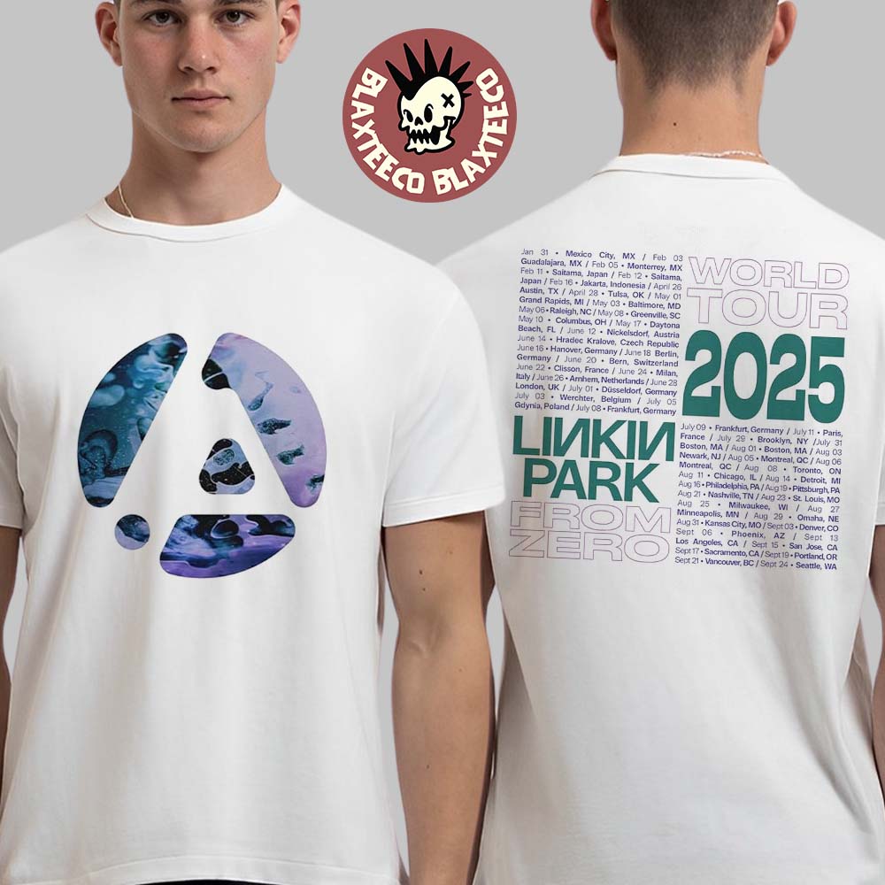Linkin Park From Zero World Tour 2025 Amazon Exclusive Official Merch Logo Tour Unisex Women’s T-shirt