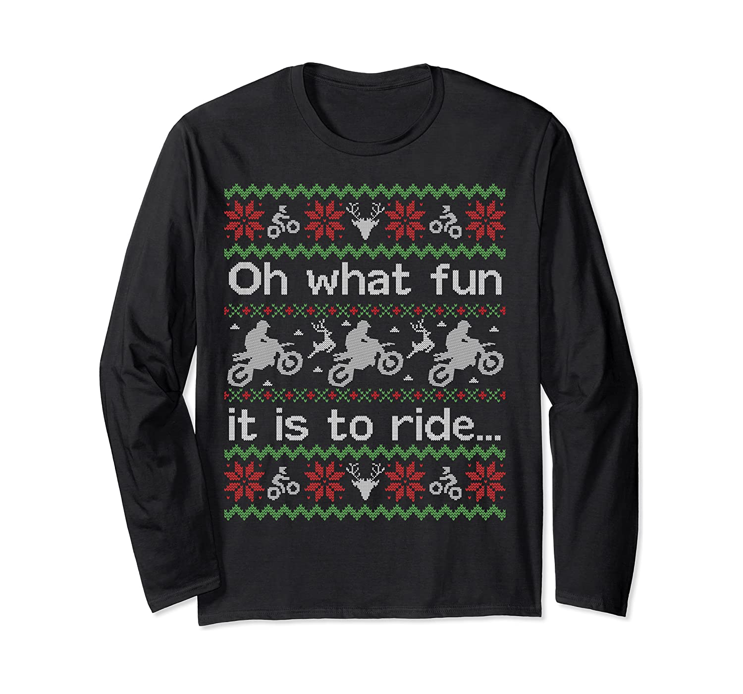ugly sweater running shirt