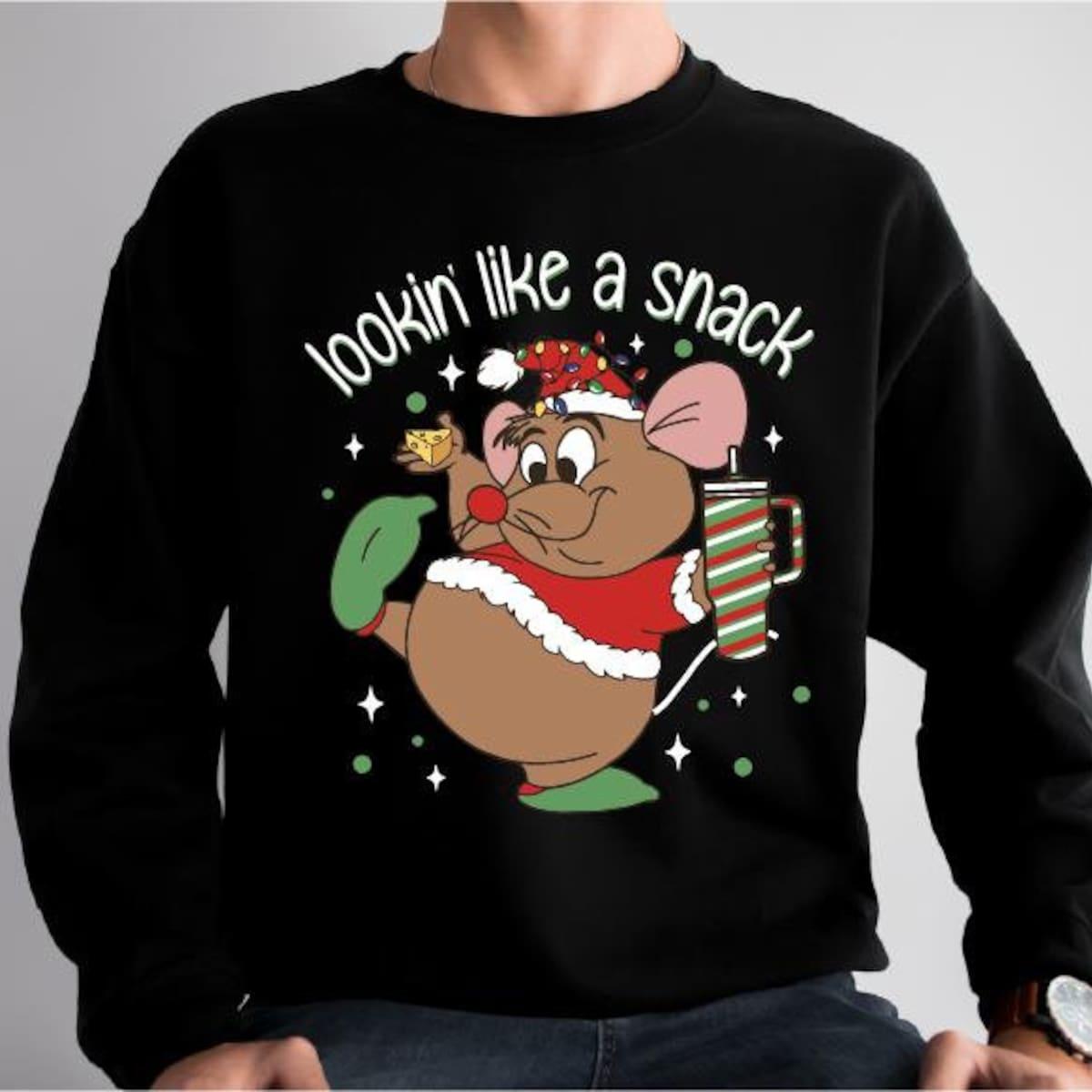 Lookin' Like A Snack Gus Gus Christmas Shirt 1
