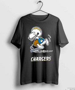 Los Angeles Chargers Let's Play Football Together Snoopy Nfl Hoodie