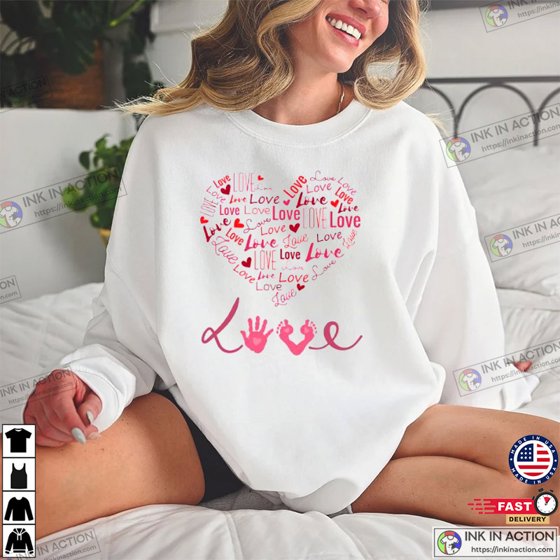 Love And Heart For Valentine’s Day, Valentine’s Day Shirt