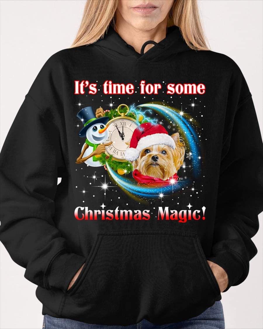 Love Shih Tzu Dog, It's Time For Some Christmas Magic Shirt
