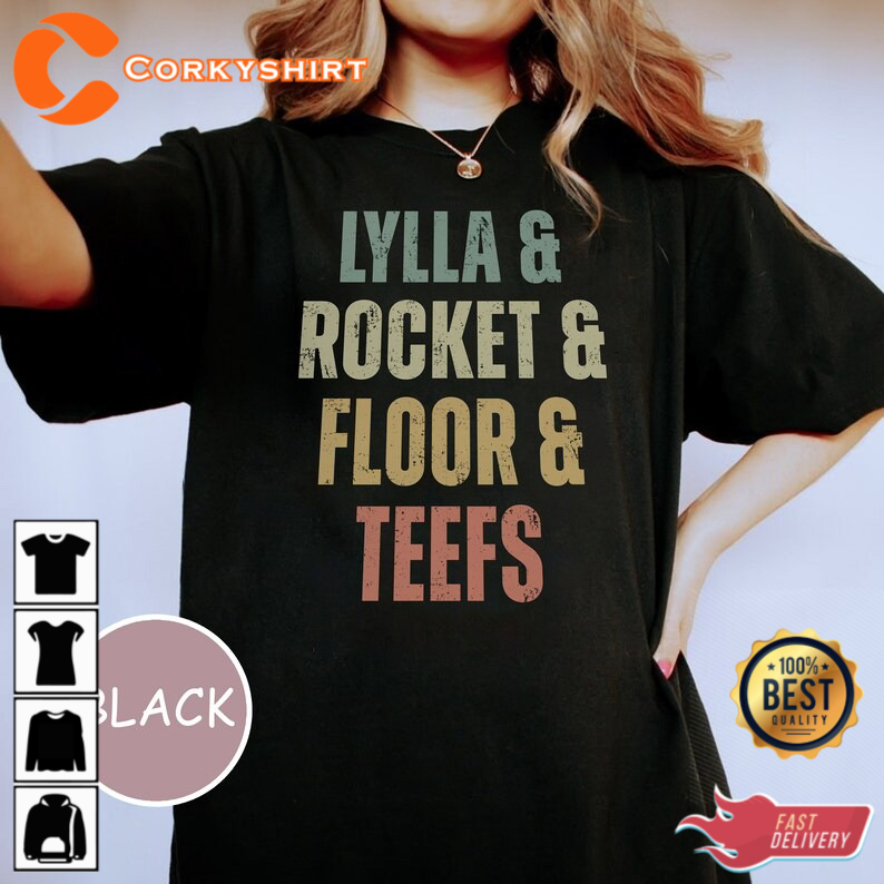Lylla & Teefs Floor Rocket Unisex T-shirt
