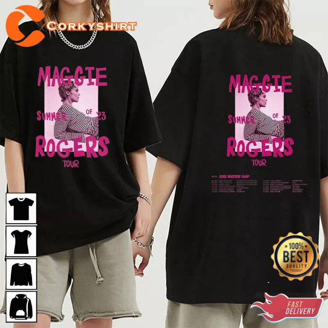 Maggie Rogers Uk & Eu Summer Of 23 Tour Shirt For Fan Concert Gift