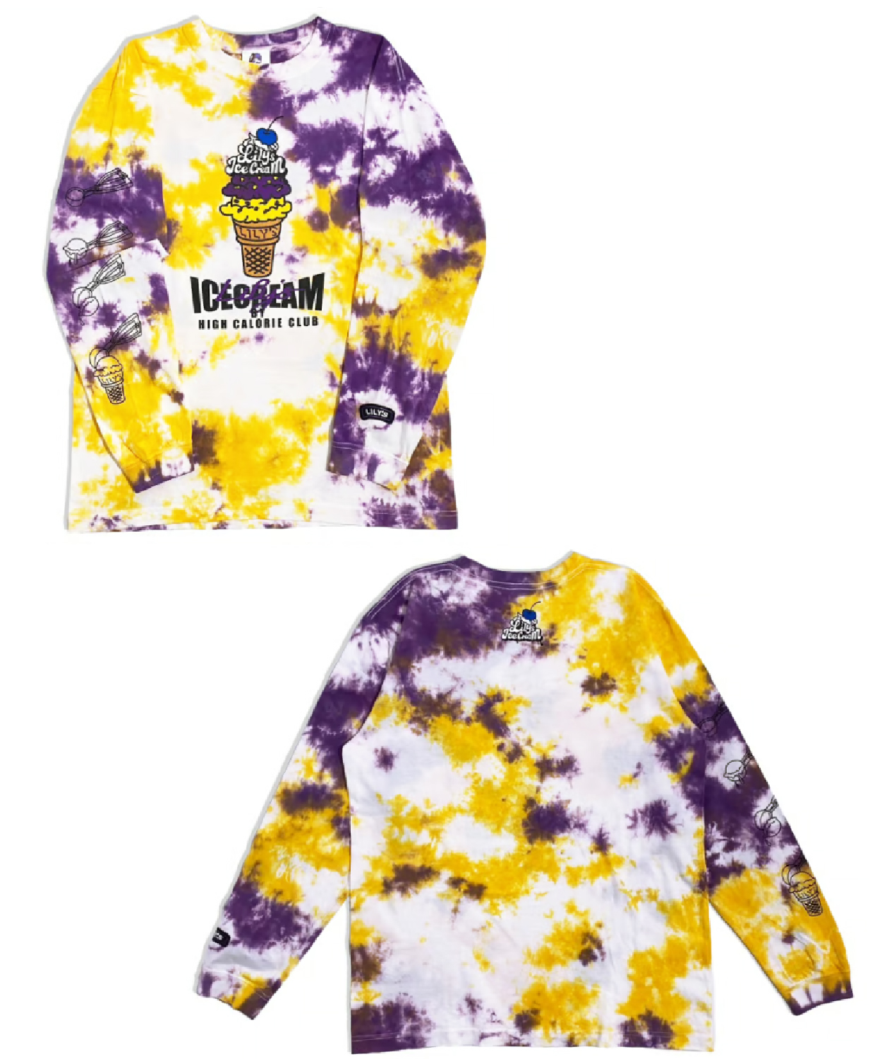 Making Icecream Tiedye Tee Lily’s Ice Cream Shop